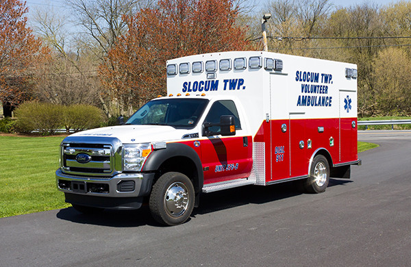 2016 Braun Express Plus Type I ambulance - driver front