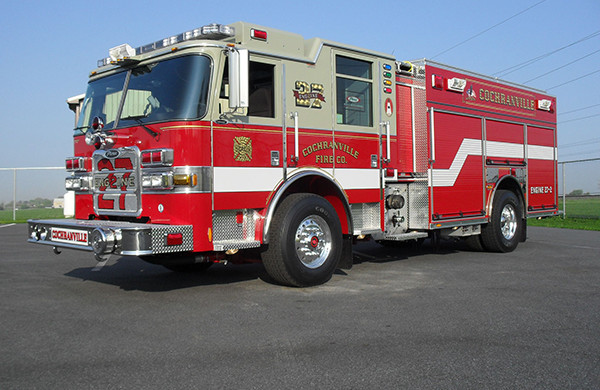 2010 Pierce Arrow XT - PUC rescue pumper - driver front