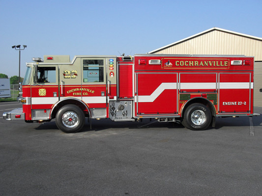 2010 Pierce Arrow XT - PUC rescue pumper - driver side