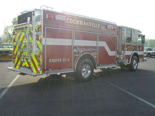 2010 Pierce Arrow XT - PUC rescue pumper - passenger rear