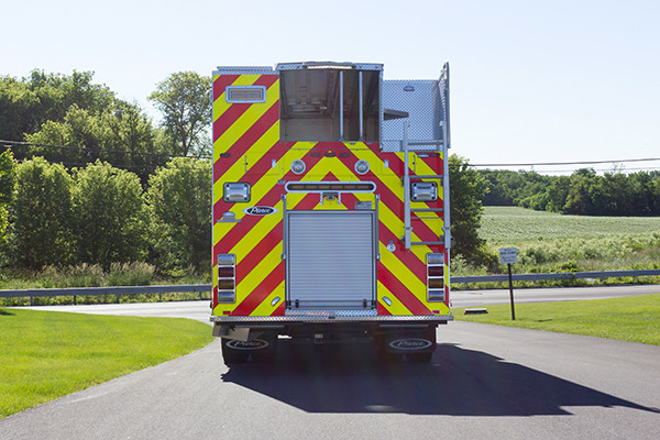 2016 Pierce Impel - PUC rescue pumper - rear