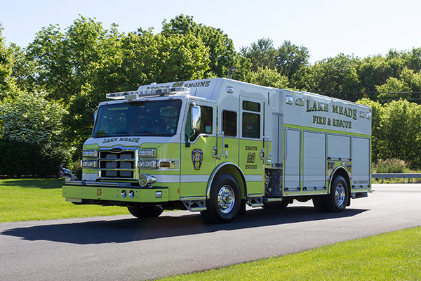 2016 Pierce Impel - PUC rescue pumper - driver front