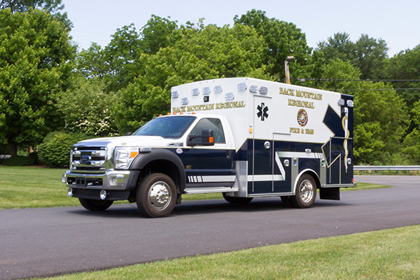 2015 Braun Liberty Type I ambulance - Ford F-450 4x4 - driver front