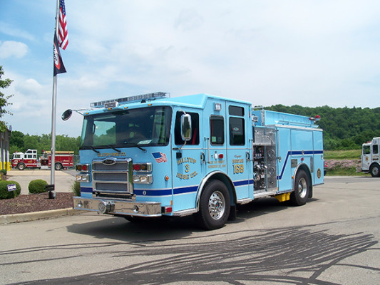 2016 Pierce Enforcer - fire engine pumper - front