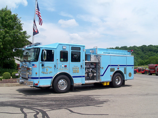 2016 Pierce Enforcer - fire engine pumper - driver front