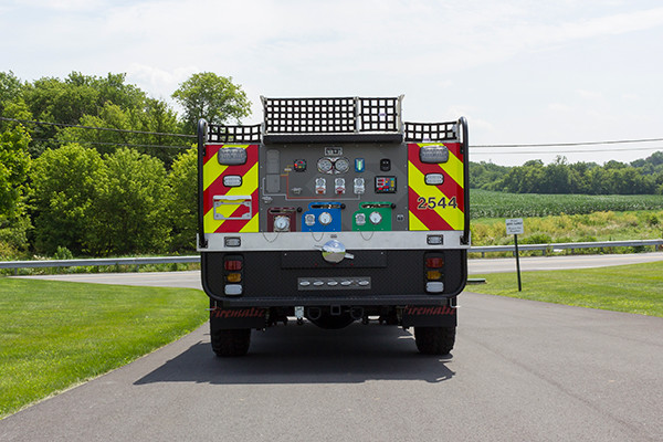 2016 Firematic BRAT Rally 1000 - mini pumper fire engine - rear