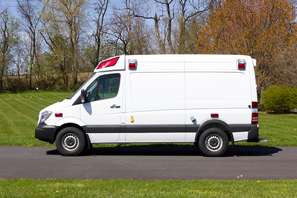 2016 Demers Type II ambulance - Mercedes Sprinter - driver side