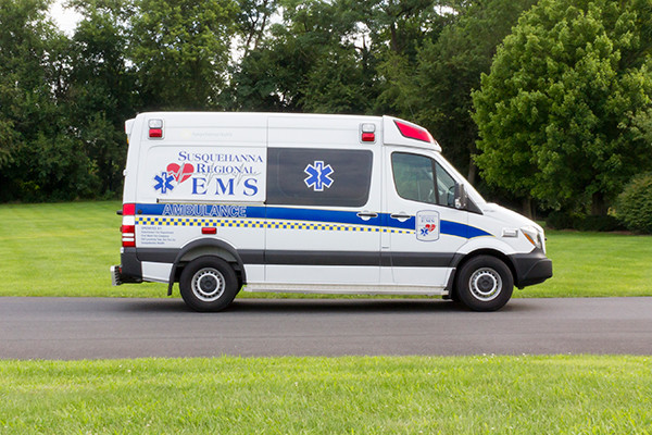 2016 Demers Mirage EXE Type II ambulance - Mercedes Sprinter - passenger side