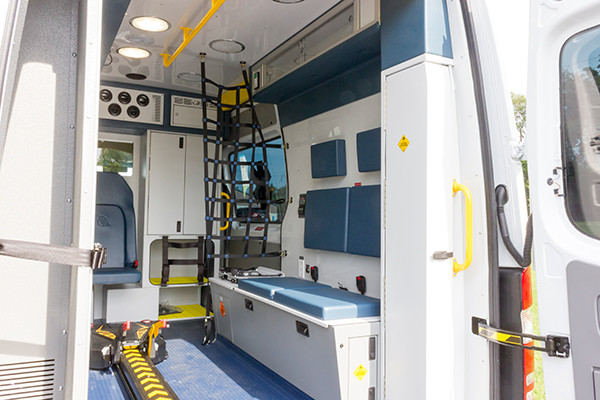 2016 Demers Mirage EXE Type II ambulance - Mercedes Sprinter - bench