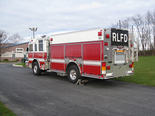 2009 Pierce Arrow XT - PUC rescue pumper fire engine - driver rear