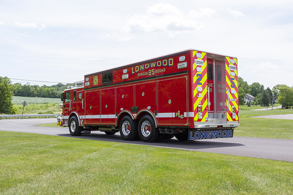 new 2016 Pierce Arrow XT walk-in heavy rescue - fire rescue truck - driver rear