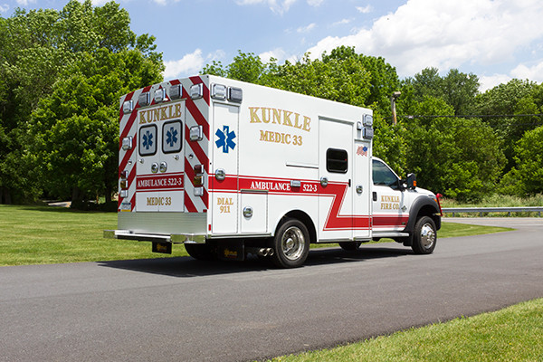 new 2016 Braun ambulance - type I ambulance - passenger rear