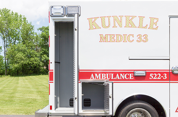 new 2016 Braun ambulance - type I ambulance - passenger compartments