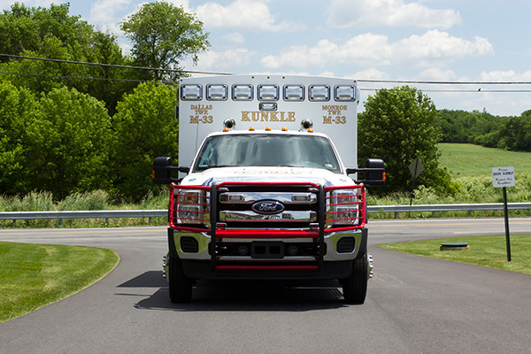 new 2016 Braun ambulance - type I ambulance - front