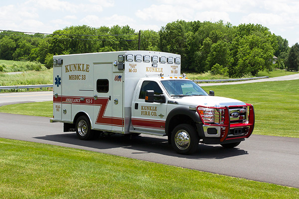 new 2016 Braun ambulance - type I ambulance - passenger front