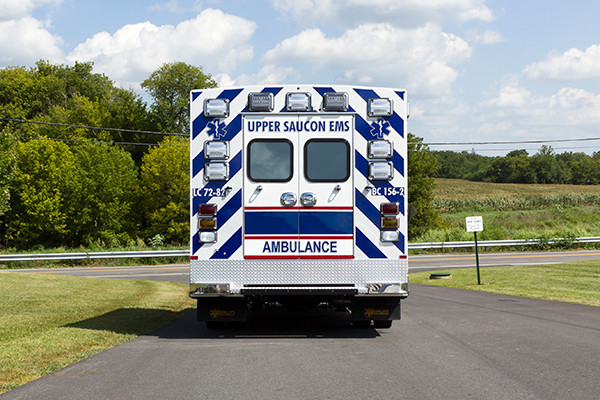 2016 Braun Chief XL - Type I ambulance - rear