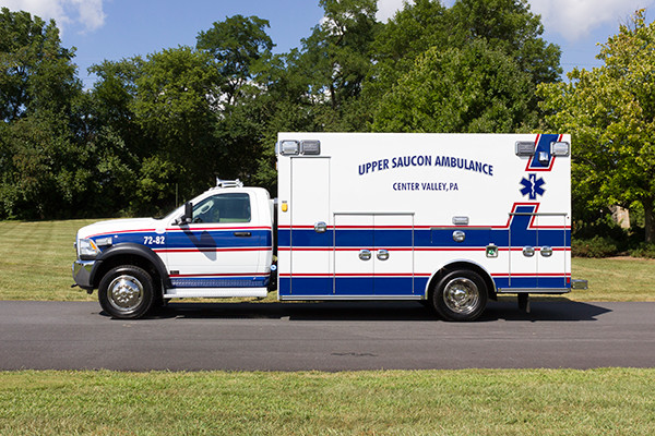 2016 Braun Chief XL - Type I ambulance - driver side