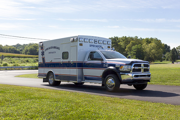 2016 Braun Chief XL - Type I ambulance - passenger front