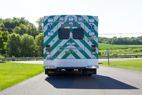 2016 Braun Liberty - custom Type I ambulance - rear