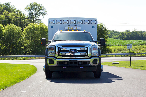 2016 Braun Liberty - custom Type I ambulance - front