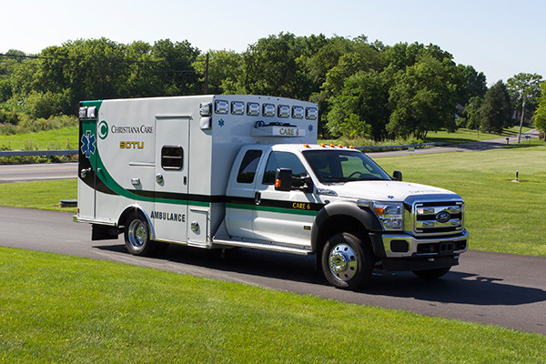 2016 Braun Liberty - Type I ambulance - passenger front