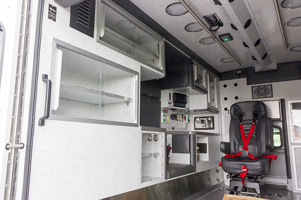 2016 Braun Liberty - Type I ambulance - module interior driver side