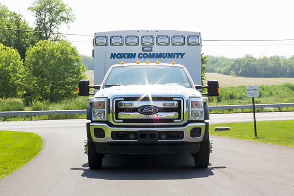 2016 Braun Express Plus - Type I ambulance - front