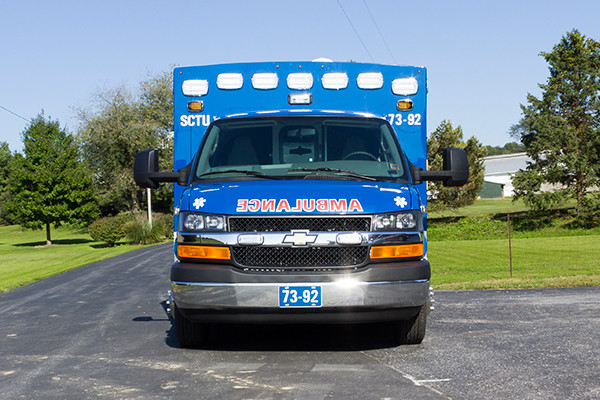 2016 Braun custom ambulance - Chief XL Type III ambulance - front