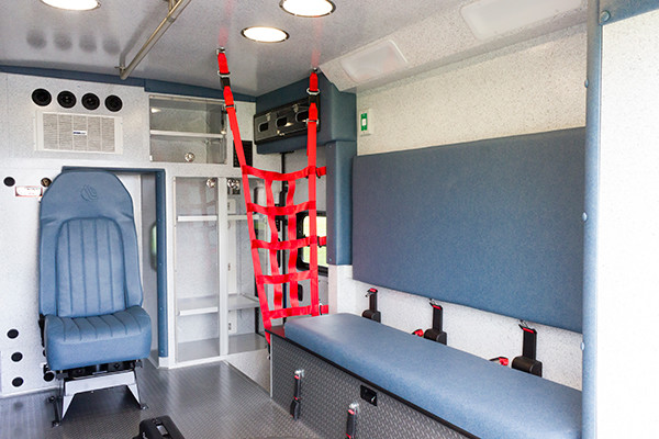 2016 Braun Express Plus - Type I ambulance - module interior passenger side