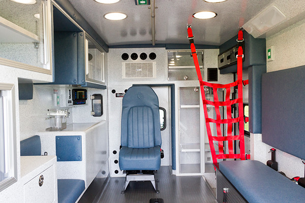 2016 Braun Express Plus - Type I ambulance - module interior overall