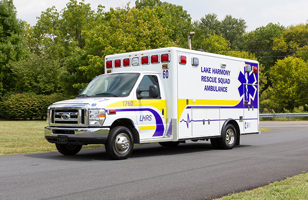 2016 ambulance remount - Type III ambulance - driver front