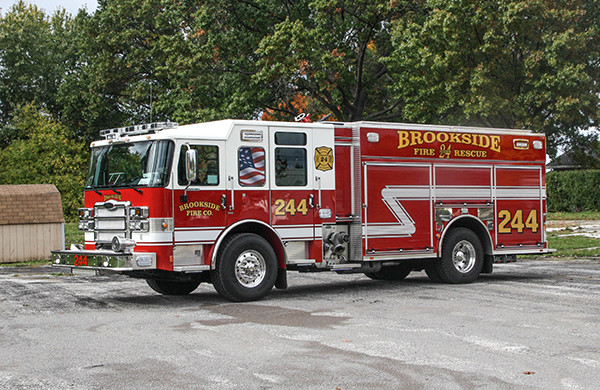 2016 Pierce Enforcer - PUC rescue pumper fire engine - driver front