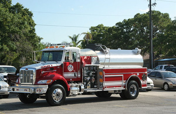 Commercial Elliptical Single Axle Tanker