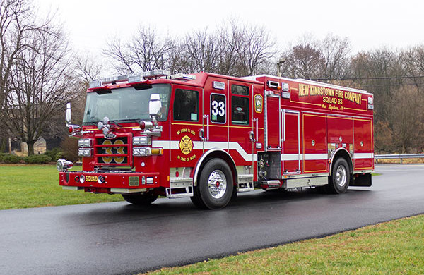 2016 Pierce Enforcer PUC rescue pumper - new fire engine sales - driver front