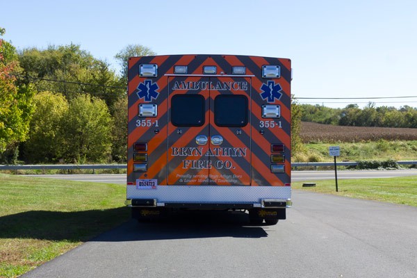 2016 Braun Chief XL Type III ambulance - new ambulance sales in PA - rear