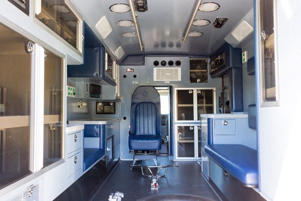 2016 Braun Chief XL Type III ambulance - new ambulance sales in PA - module interior overall