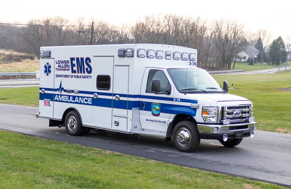 2016 Braun Chief XL Type III - new ambulance sales in Pennsylvania - passenger front