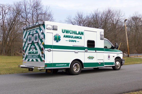 new ambulance sales in PA - Braun Express Type III - passenger rear