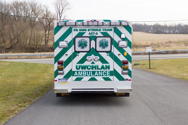 new ambulance sales in PA - Braun Express Type III - rear