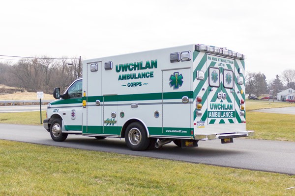 new ambulance sales in PA - Braun Express Type III - driver rear