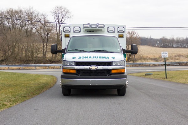 new ambulance sales in PA - Braun Express Type III - front