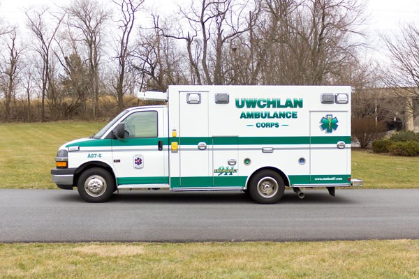 new ambulance sales in PA - Braun Express Type III - driver side