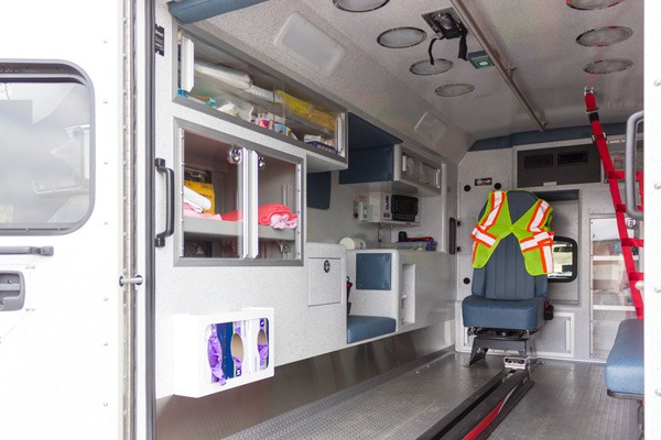 2017 Braun Signature Series Type I - Pennsylvania new ambulance sales - module interior driver side