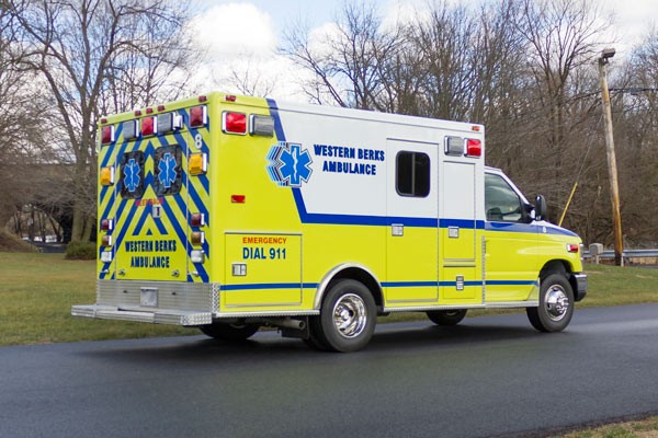 ambulance remount sales in PA - Glick Fire Equipment - passenger rear