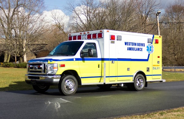 ambulance remount sales in PA - Glick Fire Equipment - driver front