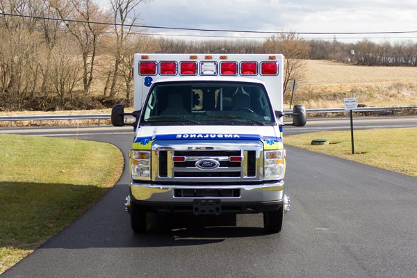 ambulance remount sales in PA - Glick Fire Equipment - front