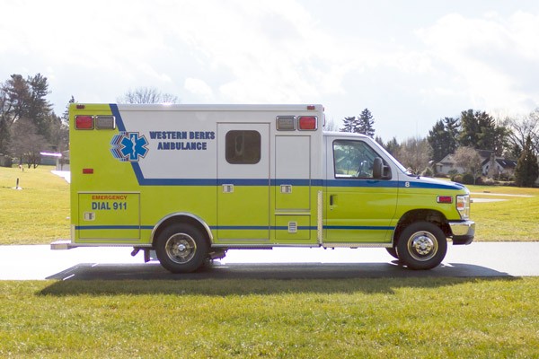 ambulance remount sales in PA - Glick Fire Equipment - passenger side