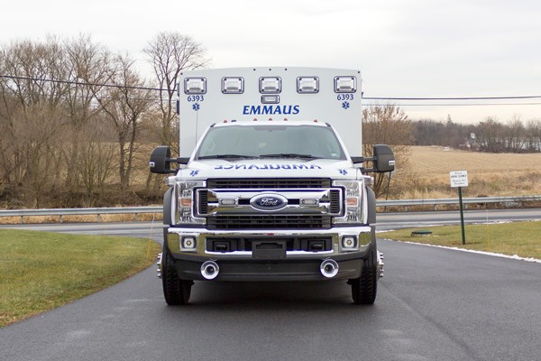 new Braun type 1 ambulance sales in Pennsylvania - front