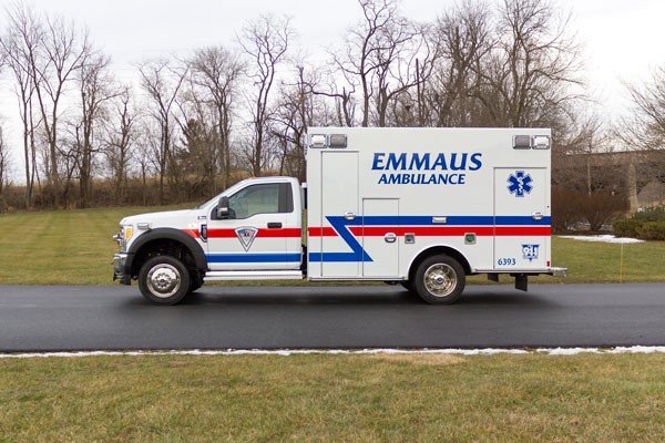 new Braun type 1 ambulance sales in Pennsylvania - driver side