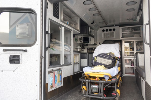 module interior driver side - type 1 ambulance sales in PA - Braun Liberty - Glick Fire Equipment